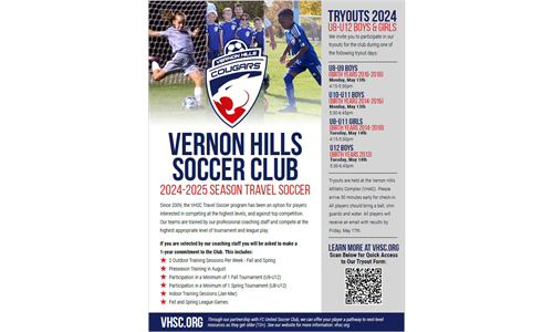 2024-2025 Travel Soccer Tryouts