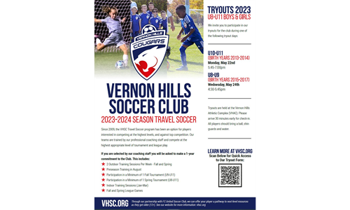 2023-2024 Travel Soccer Tryouts